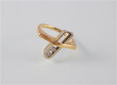 Brillantring zus. ca.0,28 ct - Kunst, Antiquitäten und Schmuck