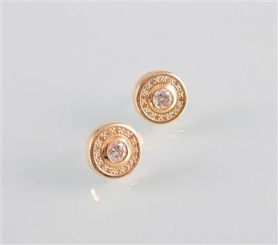 Brillant Diamant Ohrstecker zus. ca.0,55 ct - Kunst, Antiquitäten und Schmuck