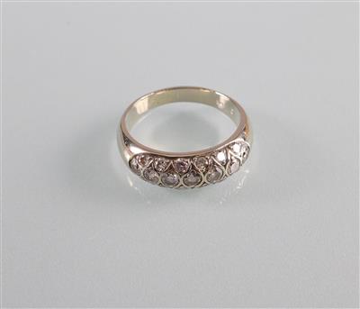 Brillantring zus. ca.1 ct - Art, antiques and jewellery