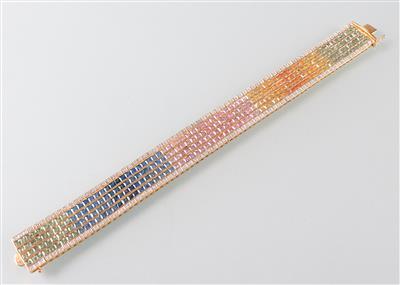 Diamant-Saphirarmband - Umění, starožitnosti a šperky