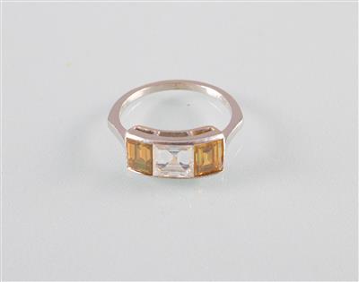 Diamantring zus. ca. 2 ct - Art, antiques and jewellery