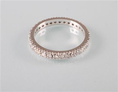 Brillant Memoryring ca.0,90 ct - Arte, antiquariato e gioielli