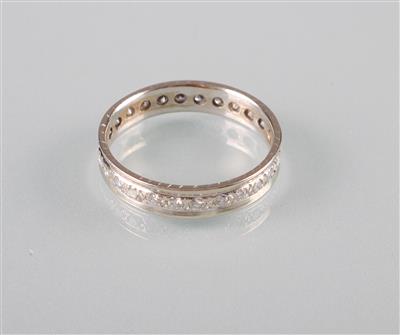 Brillant Memoryring zus. ca. 0,75 ct - Arte, antiquariato e gioielli