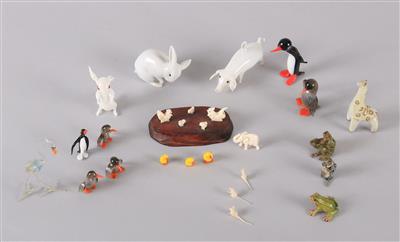 25 Stück Tierfiguren - Antiques, art and jewellery