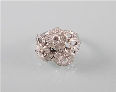 Brillant Diamantring zus. ca. 2,70 ct - Umění, starožitnosti, šperky