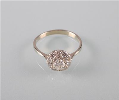 Brillantring zus. ca.0,90 ct - Arte, antiquariato e gioielli