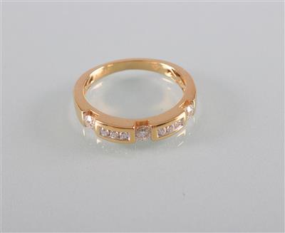 Brillantring zus. ca.0,50 ct - Kunst, Antiquitäten und Schmuck