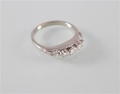 Brillantring zus. ca. 0,50 ct - Umění, starožitnosti, šperky