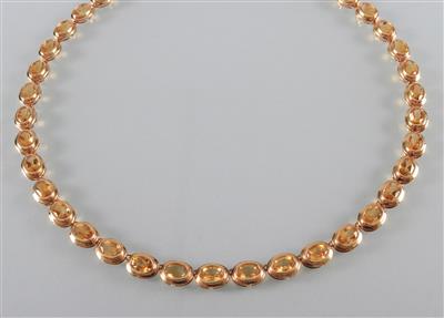 Citrincollier zus. ca.25 ct - Arte, antiquariato e gioielli