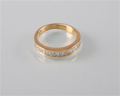 Diamantring zus. ca.1 ct - Kunst, Antiquitäten und Schmuck