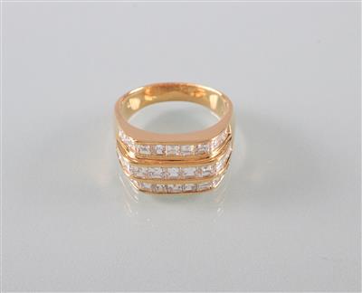 Diamantring zus. ca.2,82 ct - Antiques, art and jewellery