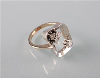 Brillantring zus. ca.0,60 ct - Umění, starožitnosti, šperky