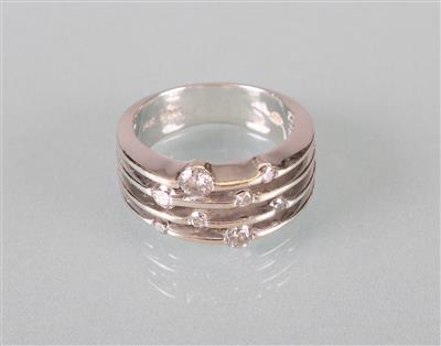 Brillantring zus. ca.0,50 ct - Kunst, Antiquitäten und Schmuck