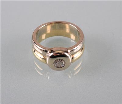 Brillantsolitärring ca. 0,30 ct - Kunst, Antiquitäten und Schmuck