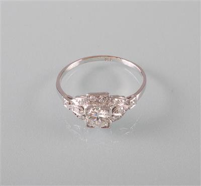 Diamant Brillantring zus. ca. 1,10 ct - Arte, antiquariato e gioielli
