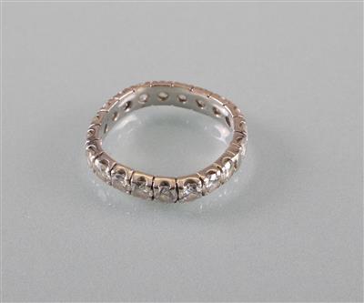 Memoryring Brillanten zus. ca.2 ct - Umění, starožitnosti, šperky