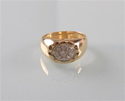 Brillant Ring zus. ca. 0,25 ct - Antiques, art and jewellery