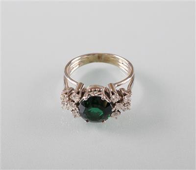 Brillantring zus. ca.0,60 ct - Antiques, art and jewellery