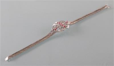 Diamant Rubinarmband - Antiques, art and jewellery