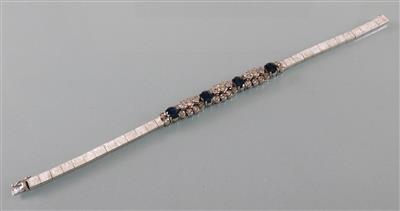 Saphir Brillant Diamantarmband - Arte, antiquariato e gioielli