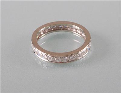 Brillant Memoryring zus. ca. 0,80 ct - Kunst, Antiquitäten und Schmuck