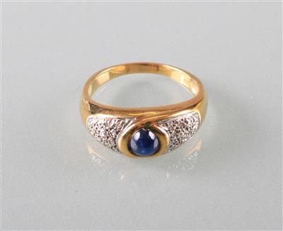 Saphir Diamantring - Umění, starožitnosti, šperky