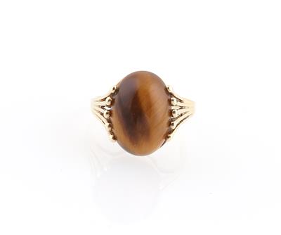 Tigerauge Ring - Antiques, art and jewellery