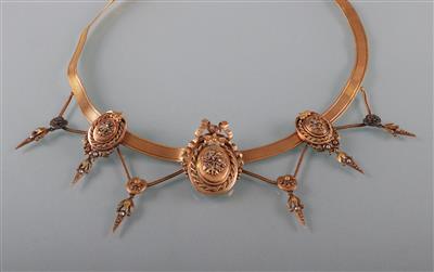 Collier 1. Drittel 20. Jhdt. - Antiques, art and jewellery