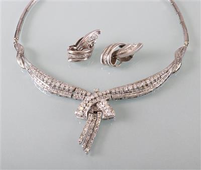 Diamant Schmuckgarnitur - Arte, antiquariato e gioielli