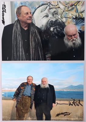 Hermann Nitsch und Christian Ludwig Attersee - Kunst, Antiquitäten und Schmuck