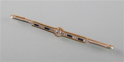 Saphir Diamant Stabbrosche - Antiques, art and jewellery