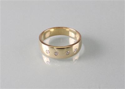 Brillantring zus. ca. 0,12 ct - Jewellery