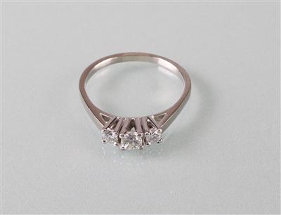 Brillantring zus. ca. 0,30 ct - Šperky