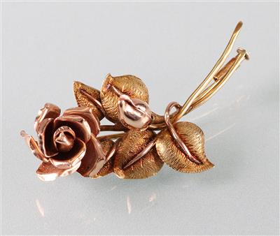 Brosche "Wiener Rose" - Jewellery