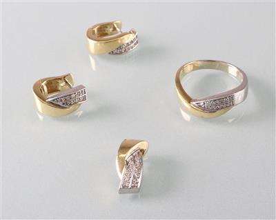 Diamantschmuckgarnitur - Jewellery