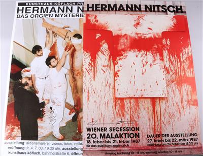 Plakate Hermann Nitsch - Antiques, art and jewellery