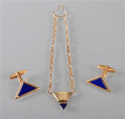 Lapislazuli Herrenschmuckset - Jewellery