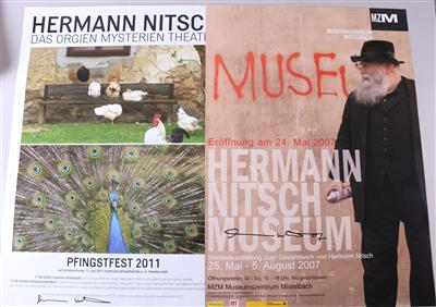 Plakate Hermann Nitsch - Kunst, Antiquitäten und Schmuck