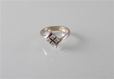 Brillantring zus. ca. 0,30 ct - Kunst, Antiquitäten und Schmuck