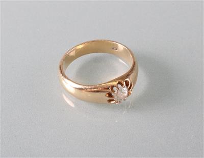 Diamant Soliätrring ca.0,45 ct - Arte, antiquariato e gioielli