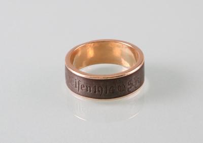Ring "Gold gab ich für Eisen" - Umění, starožitnosti, šperky