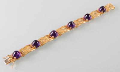 Amethystarmband - Antiques, art and jewellery