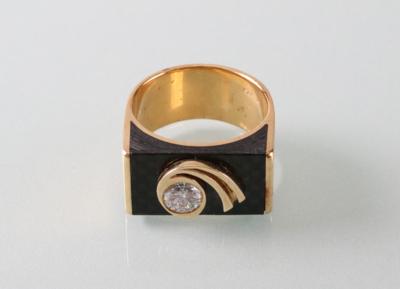 Brillant Solitärring ca. 0,70 ct - Antiques, art and jewellery