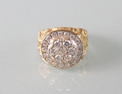 Brillantring zus. ca. 1,80 ct - Antiques, art and jewellery