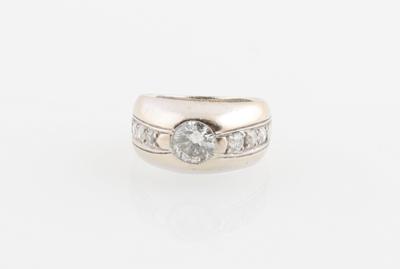 Diamantring zus. ca. 1 ct - Kunst, Antiquitäten und Schmuck