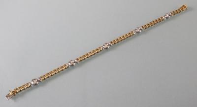 Brillantarmband zus. ca.0,35 ct - Arte, antiquariato e gioielli