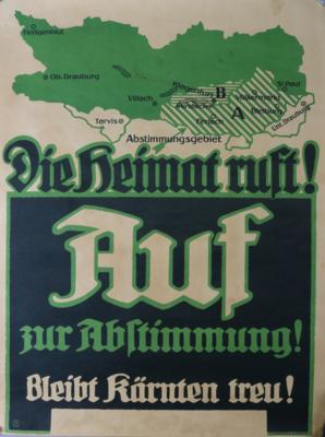 Plakat zur Kärntner Volksabstimmung - Arte, antiquariato e gioielli