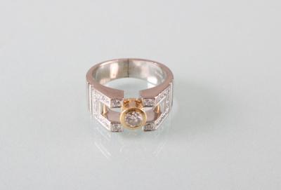 Brillantring zus. ca.0,45 ct - Kunst,Antiquitäten und Schmuck