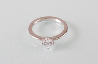 Brillantsolitärring ca.0,50 ct - Umění, starožitnosti, šperky