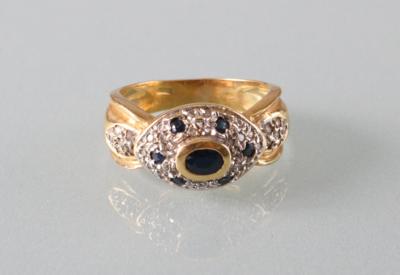 Diamant Saphirring - Umění, starožitnosti, šperky